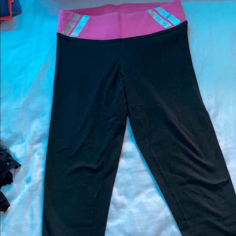 pink leggings